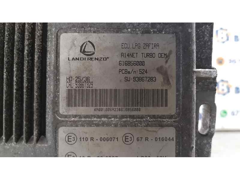 Recambio de centralita motor uce para opel zafira tourer selection referencia OEM IAM 93867329   Recambio de centralita motor uce para opel zafira tourer selection referencia OEM IAM 93867329