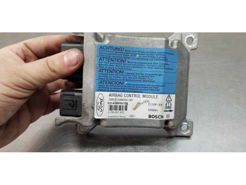 Recambio de centralita airbag para ford focus berlina (cak) trend referencia OEM IAM 2M5T14B056DD 0285001425  Recambio de centralita airbag para ford focus berlina (cak) trend referencia OEM IAM 2M5T14B056DD 0285001425