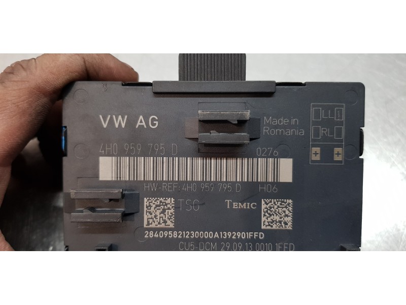 Recambio de modulo electronico para audi a8 (4hc/4hl) 3.0 tdi clean diesel quattro referencia OEM IAM 4H0959795D  