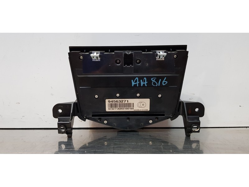 Recambio de sistema audio / radio cd para chevrolet cruze lt referencia OEM IAM 94563271   Recambio de sistema audio / radio cd para chevrolet cruze lt referencia OEM IAM 94563271