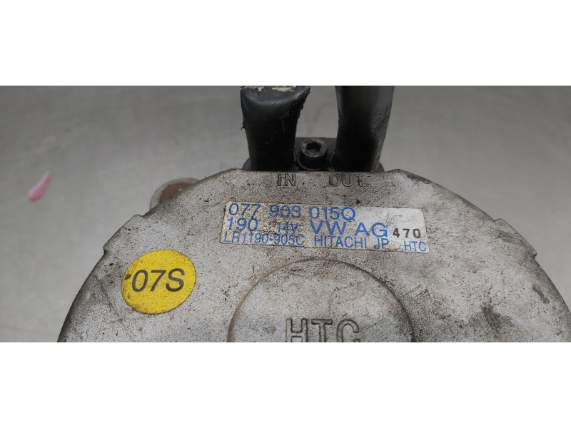 Recambio de alternador para audi a8 (4e2) 4.2 quattro referencia OEM IAM 077903015QX   Recambio de alternador para audi a8 (4e2) 4.2 quattro referencia OEM IAM 077903015QX