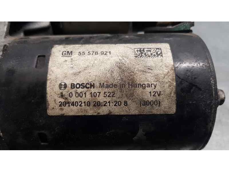 Recambio de motor arranque para opel zafira tourer selection referencia OEM IAM 55578921   Recambio de motor arranque para opel zafira tourer selection referencia OEM IAM 55578921