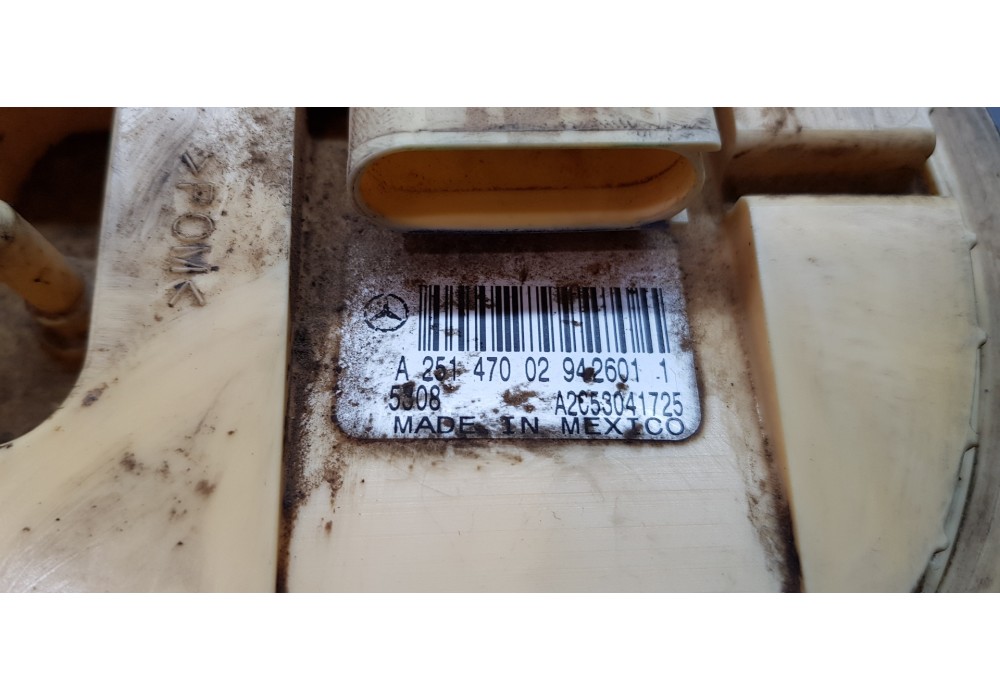 Recambio de aforador para mercedes clase r (w251) 320 cdi (251.022) referencia OEM IAM A2514700294  