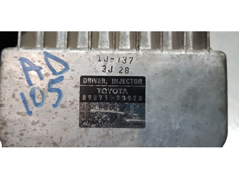 Recambio de modulo control inyeccion para toyota rav 4 (a3) executive referencia OEM IAM 8987120070   Recambio de modulo control inyeccion para toyota rav 4 (a3) executive referencia OEM IAM 8987120070