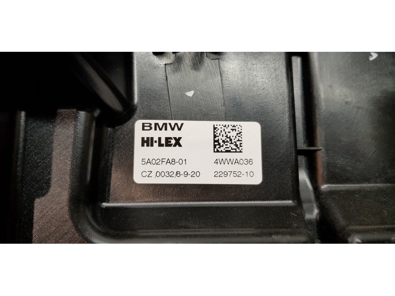 Recambio de elevalunas trasero derecho para bmw serie 1 lim. (f40) 116d referencia OEM IAM 51337465244 5A02FA801 