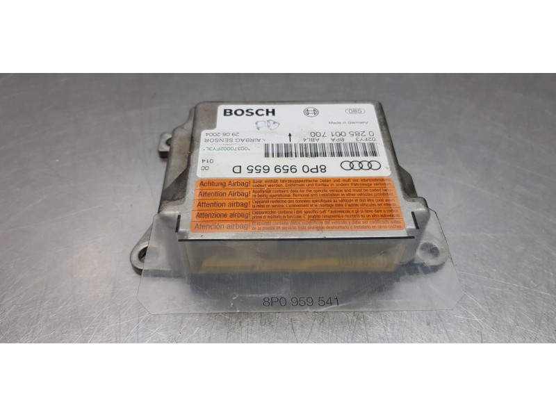Recambio de centralita airbag para audi a3 (8p) 2.0 tdi ambiente referencia OEM IAM 8P0959655D 0285001700 