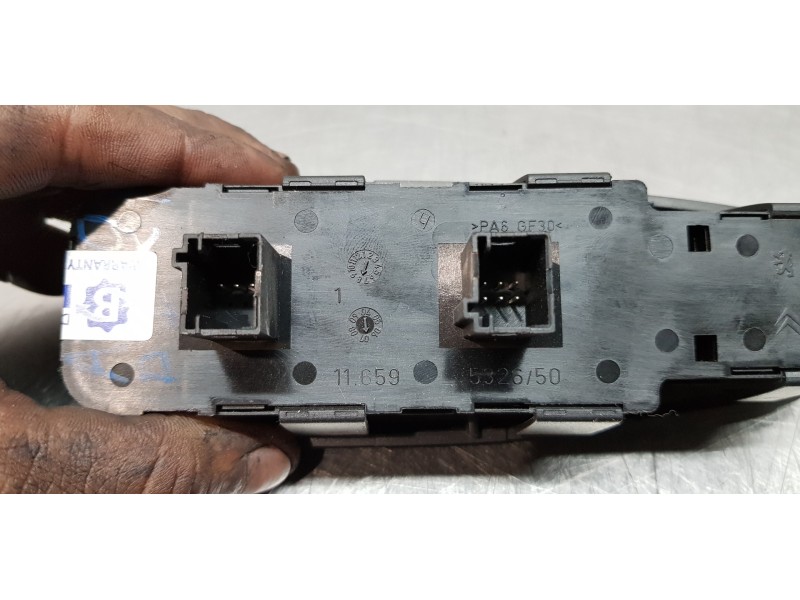 Recambio de mando elevalunas delantero izquierdo para citroen c4 grand picasso sx referencia OEM IAM 96639383ZD  