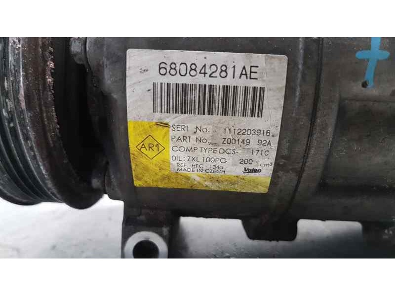 Recambio de compresor aire acondicionado para fiat freemont (345) basis referencia OEM IAM 68084281AE  