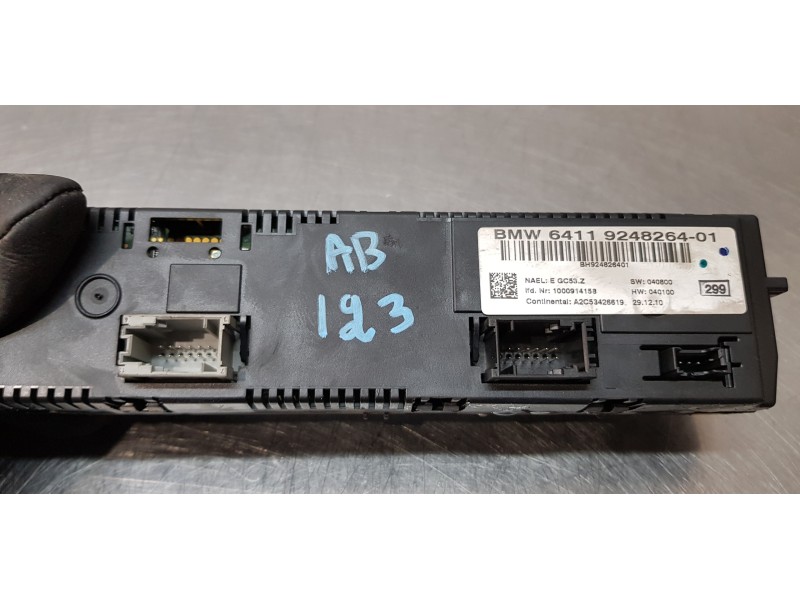 Recambio de mando climatizador para bmw x3 (f25) xdrive 20d referencia OEM IAM 64119248264  