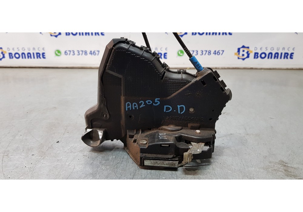Recambio de cerradura puerta delantera derecha para toyota auris touring sports (e18) hybrid advance referencia OEM IAM 69030051