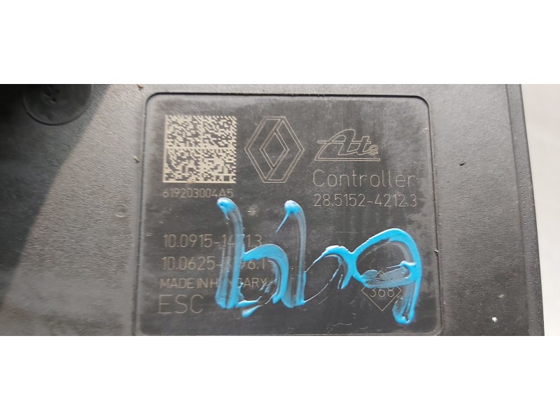 Recambio de abs para dacia lodgy stepway referencia OEM IAM 476600078R 10022006554  Recambio de abs para dacia lodgy stepway referencia OEM IAM 476600078R 10022006554