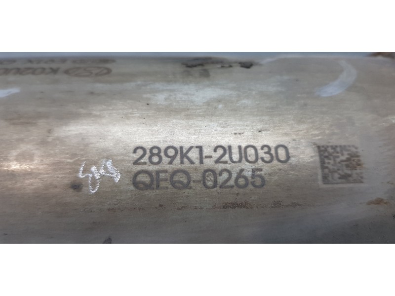 Recambio de catalizador para hyundai i30 fastback tecno referencia OEM IAM 28607J7760 289K12U030 K02U060
