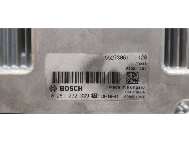 Recambio de centralita motor uce para fiat 500 l (330) urban referencia OEM IAM 55273061  