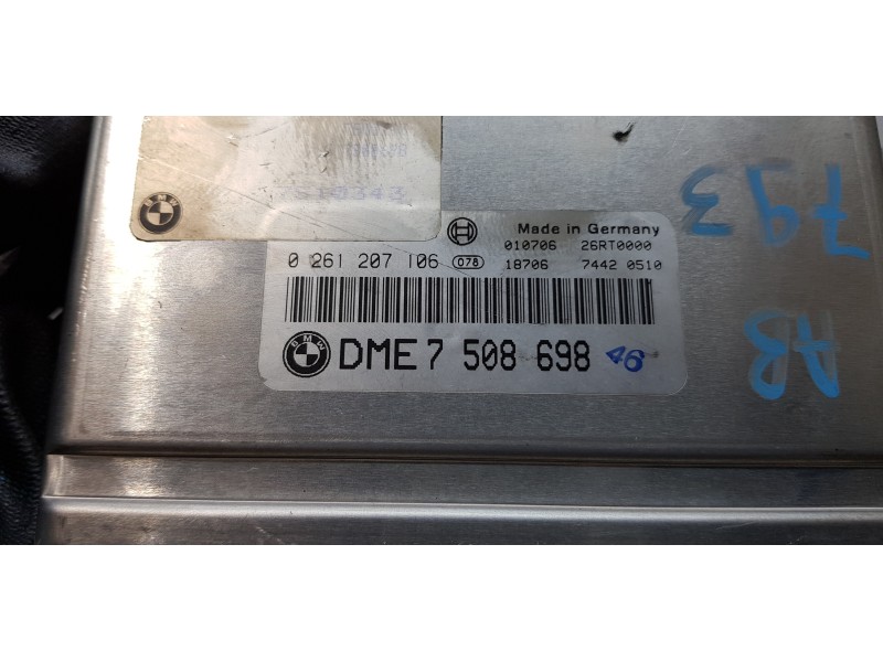 Recambio de centralita motor uce para bmw x5 (e53) 4.4i automático referencia OEM IAM 7508698  