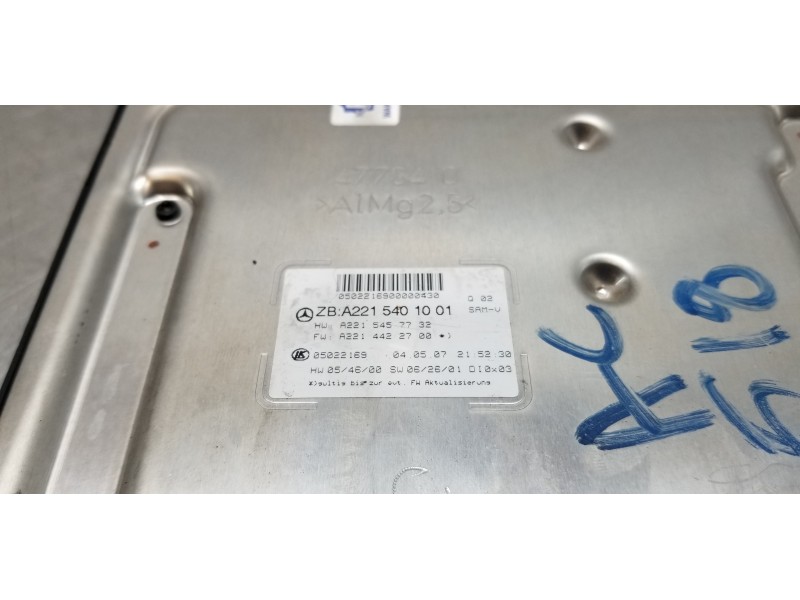Recambio de modulo electronico para mercedes clase s (w221) berlina 420 / 450 cdi (221.028) referencia OEM IAM A2215401001  