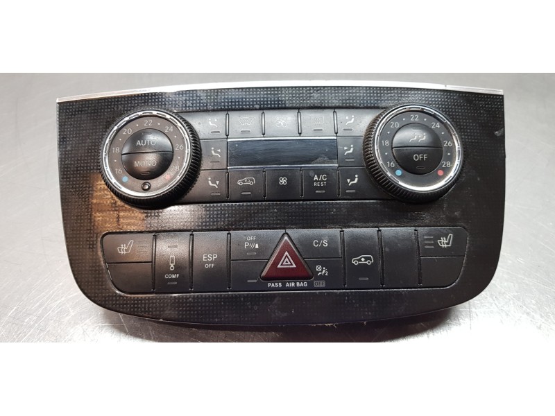 Recambio de mando climatizador para mercedes clase r (w251) 320 cdi (251.022) referencia OEM IAM A2518209989  