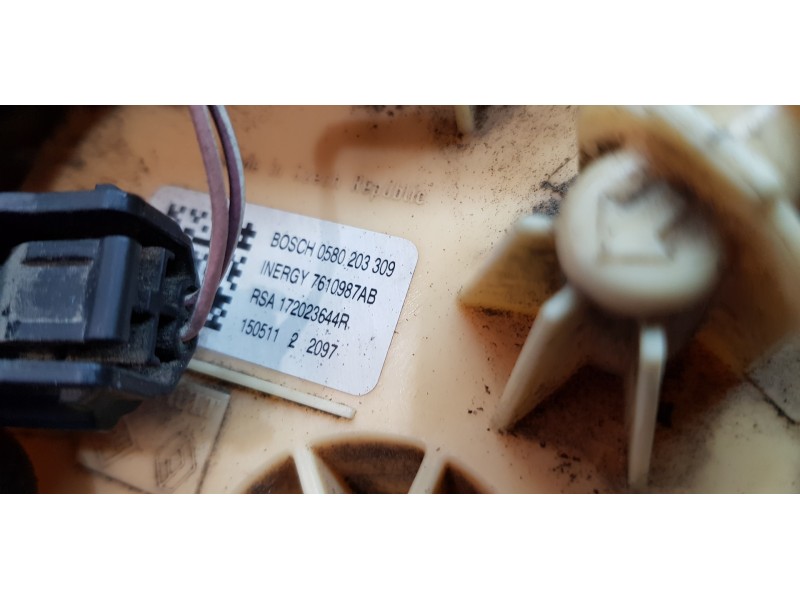 Recambio de aforador para renault espace v icon referencia OEM IAM 172023644R  