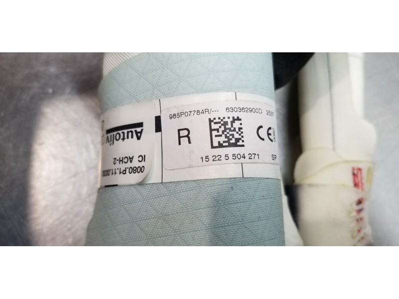 Recambio de airbag cortina delantero derecho para renault espace v icon referencia OEM IAM 985P07784R  