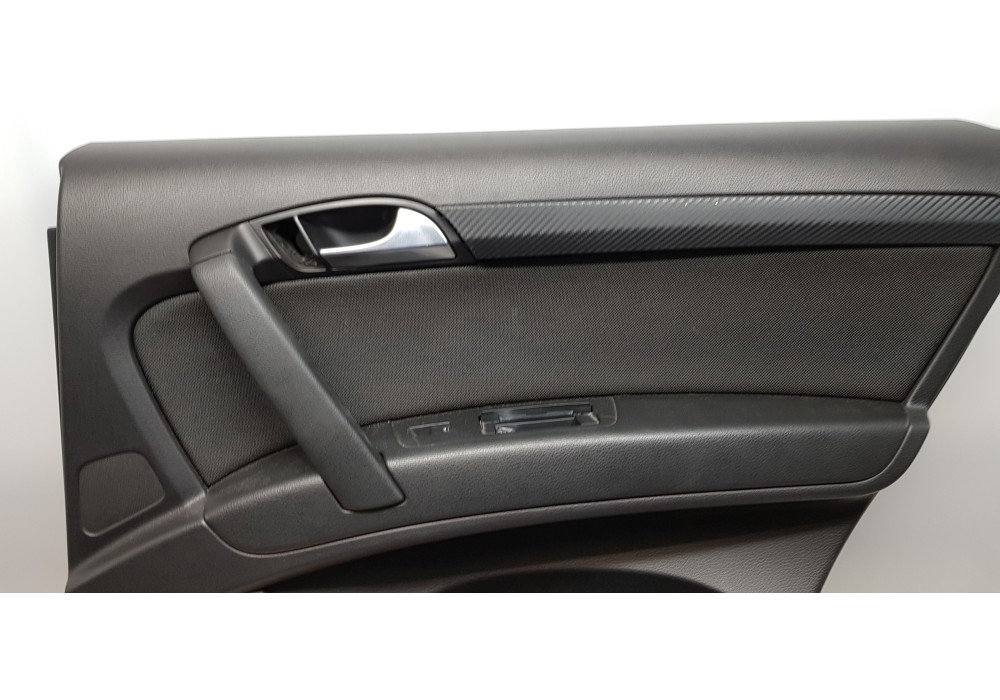 Recambio de guarnecido tapizado puerta trasera derecha para audi q7 (4l) 3.0 tdi referencia OEM IAM 4L0867304WFA 4L0867304 