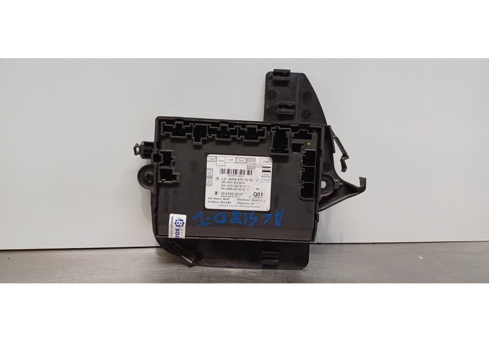 Recambio de modulo electronico para mercedes clase s (w221) berlina 420 / 450 cdi (221.028) referencia OEM IAM A0008701092 A2218