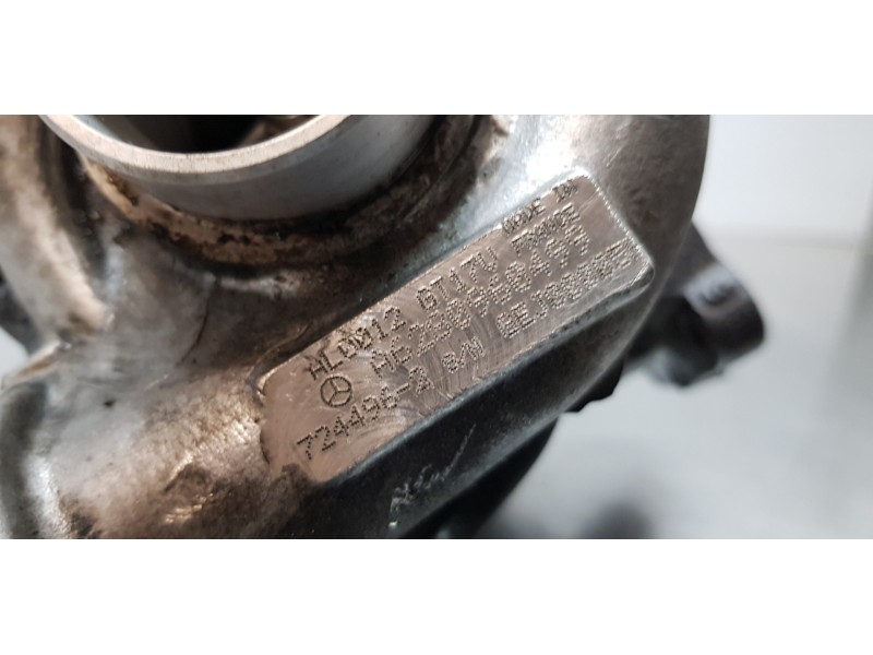 Recambio de turbocompresor para mercedes clase s (w220) berlina 400 cdi (220.028) referencia OEM IAM A6280960499  