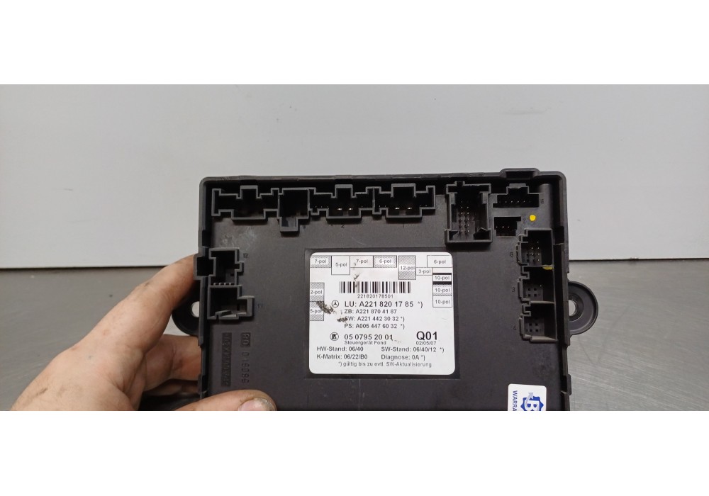 Recambio de modulo electronico para mercedes clase s (w221) berlina 420 / 450 cdi (221.028) referencia OEM IAM A2218201785  