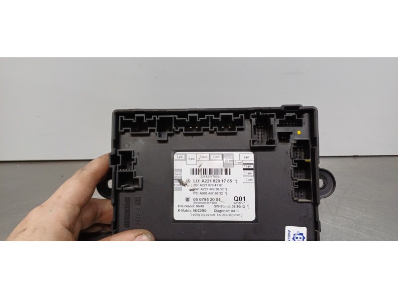 Recambio de modulo electronico para mercedes clase s (w221) berlina 420 / 450 cdi (221.028) referencia OEM IAM A2218201785  