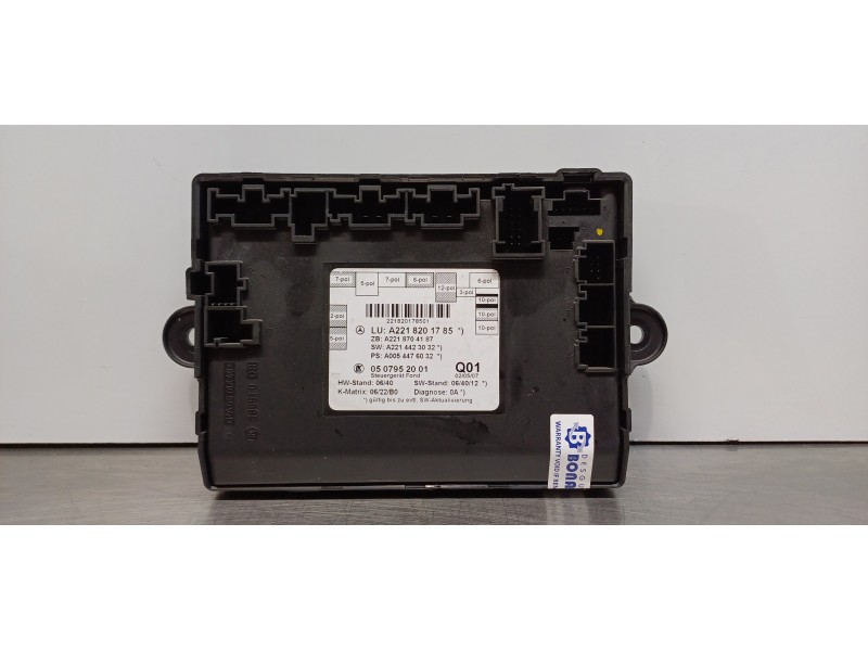 Recambio de modulo electronico para mercedes clase s (w221) berlina 420 / 450 cdi (221.028) referencia OEM IAM A2218201785  