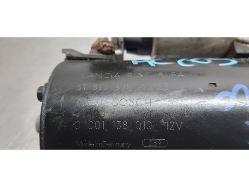 Recambio de motor arranque para fiat 500 l (330) urban referencia OEM IAM 51810308  