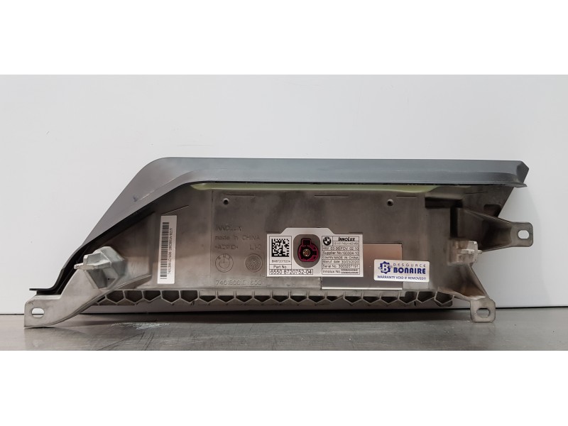 Recambio de pantalla multifuncion para bmw serie 1 lim. (f40) 116d referencia OEM IAM 65508720752  