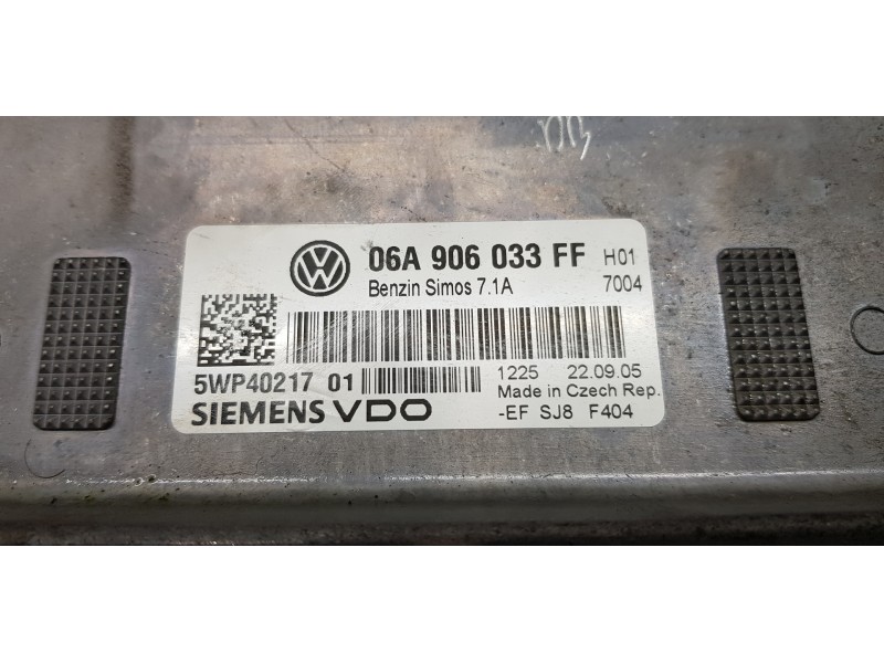 Recambio de centralita motor uce para seat leon (1p1) comfort limited referencia OEM IAM 06A906033FF   Recambio de centralita motor uce para seat leon (1p1) comfort limited referencia OEM IAM 06A906033FF