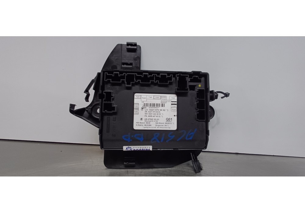 Recambio de modulo electronico para mercedes clase s (w221) berlina 420 / 450 cdi (221.028) referencia OEM IAM A2218709692  
