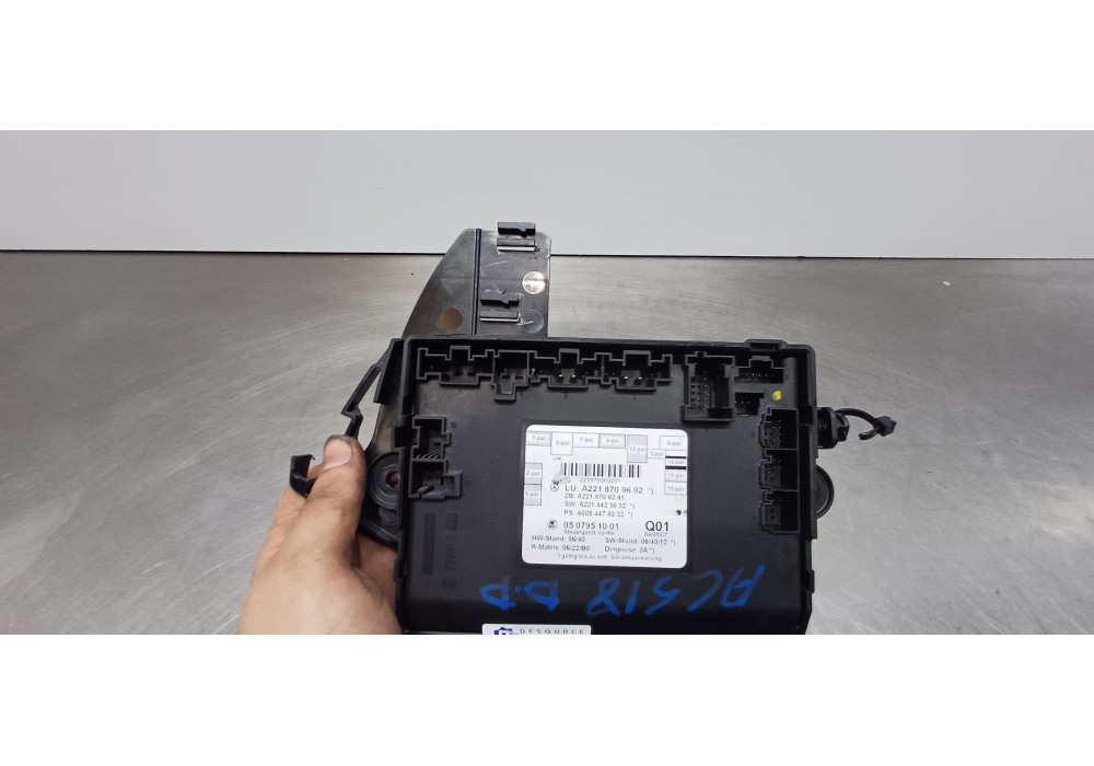 Recambio de modulo electronico para mercedes clase s (w221) berlina 420 / 450 cdi (221.028) referencia OEM IAM A2218709692  