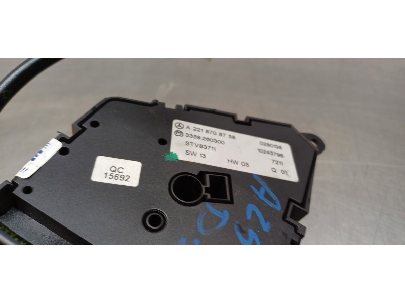 Recambio de interruptor para mercedes clase s (w221) berlina 420 / 450 cdi (221.028) referencia OEM IAM A2218708758  