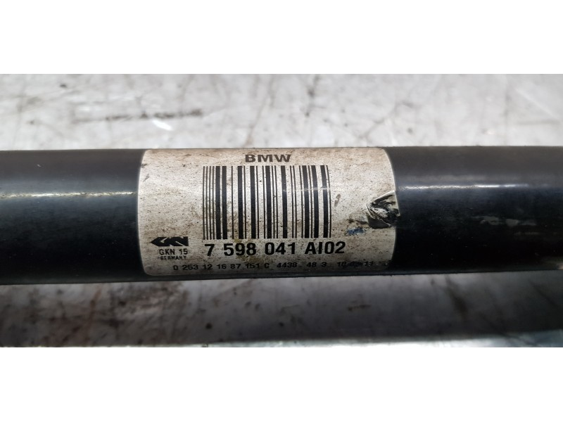 Recambio de transmision trasera izquierda para bmw x3 (f25) xdrive 20d referencia OEM IAM 7598041  