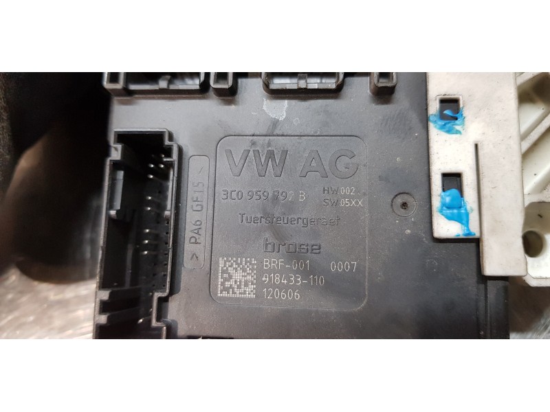 Recambio de motor elevalunas delantero derecho para seat altea xl (5p5) stylance / style referencia OEM IAM 3C0959792B   Recambio de motor elevalunas delantero derecho para seat altea xl (5p5) stylance / style referencia OEM IAM 3C0959792B