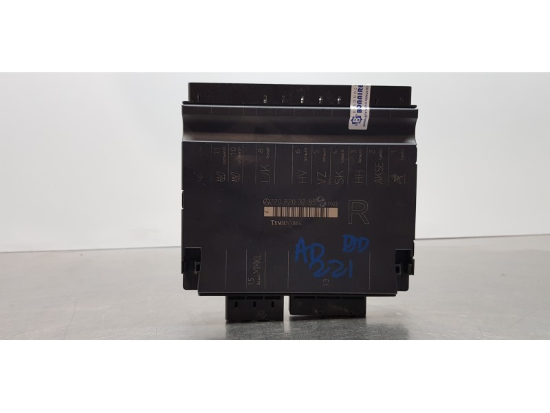 Recambio de centralita asientos para mercedes clase s (w220) berlina 400 cdi (220.028) referencia OEM IAM 2208203285  