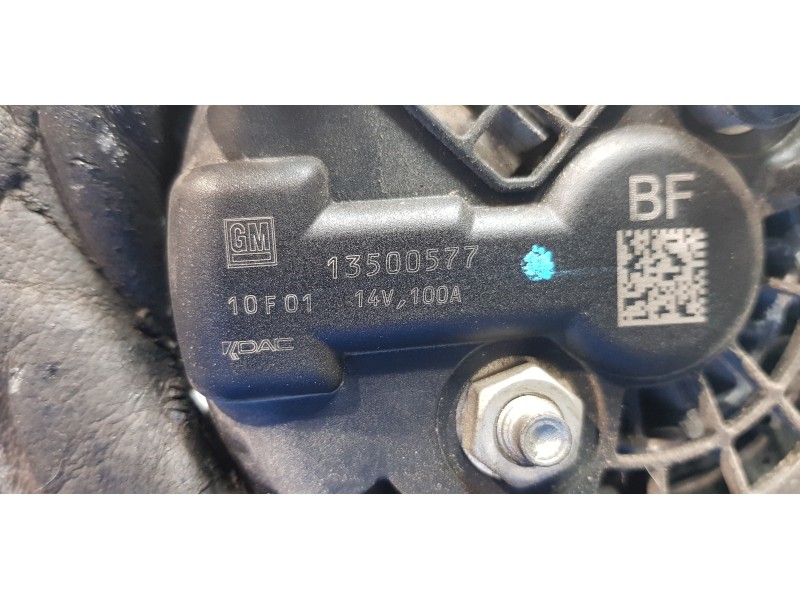 Recambio de alternador para opel insignia berlina edition referencia OEM IAM 13500577   Recambio de alternador para opel insignia berlina edition referencia OEM IAM 13500577