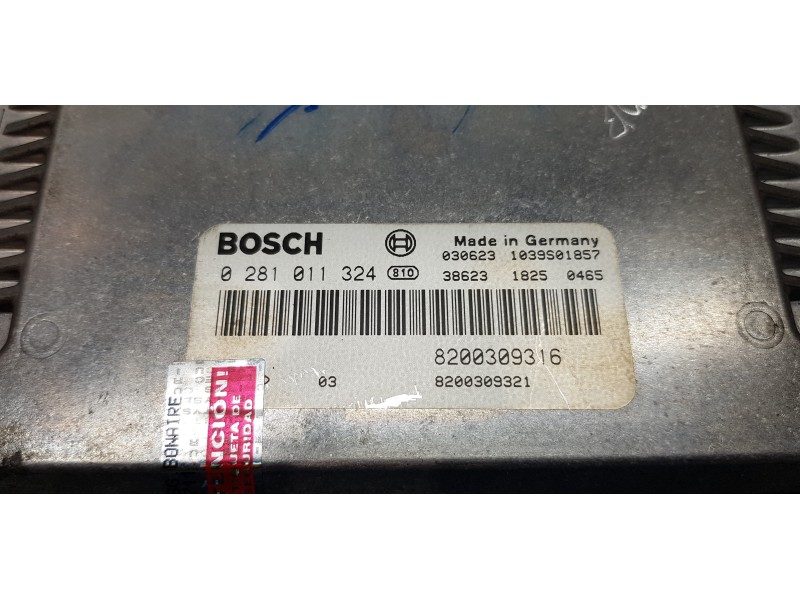 Recambio de centralita motor uce para renault laguna ii (bg0) authentique referencia OEM IAM 8200309316  