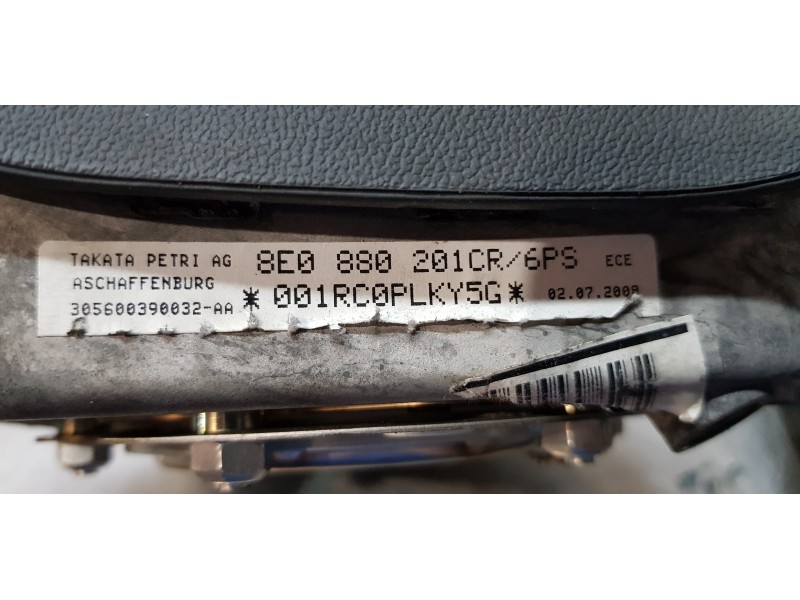 Recambio de airbag delantero izquierdo para audi a3 (8p) 1.9 tdi ambition referencia OEM IAM 8E0880201CR   Recambio de airbag delantero izquierdo para audi a3 (8p) 1.9 tdi ambition referencia OEM IAM 8E0880201CR