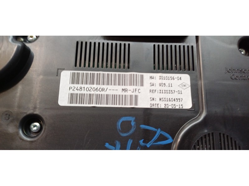 Recambio de cuadro instrumentos para renault espace v icon referencia OEM IAM 248102060R  