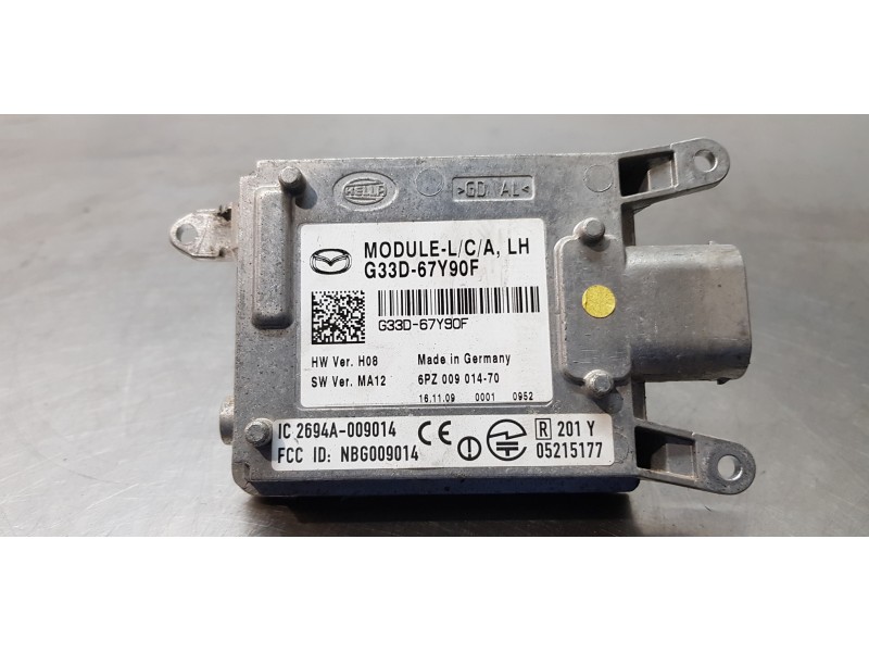 Recambio de modulo electronico para mazda cx-7 (er) style referencia OEM IAM G33D67Y90F   Recambio de modulo electronico para mazda cx-7 (er) style referencia OEM IAM G33D67Y90F