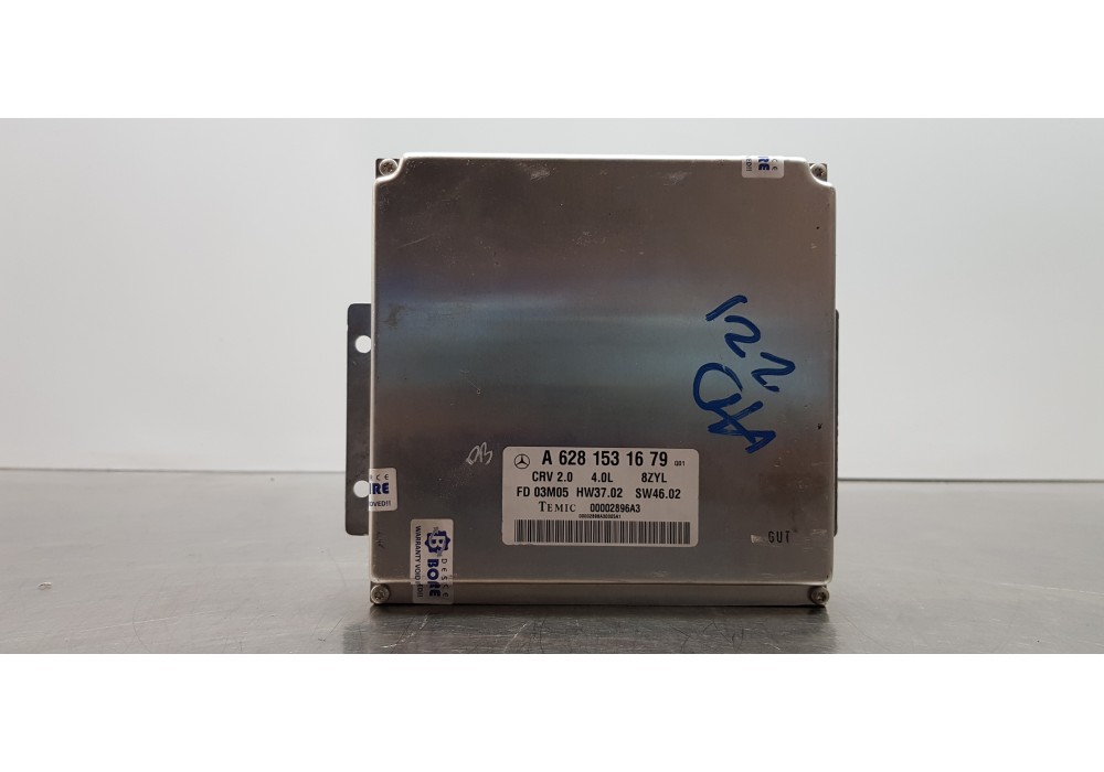 Recambio de centralita motor uce para mercedes clase s (w220) berlina 400 cdi (220.028) referencia OEM IAM A6281531679  