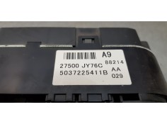 Recambio de mando climatizador para renault koleos expression referencia OEM IAM 27500JY76C   2