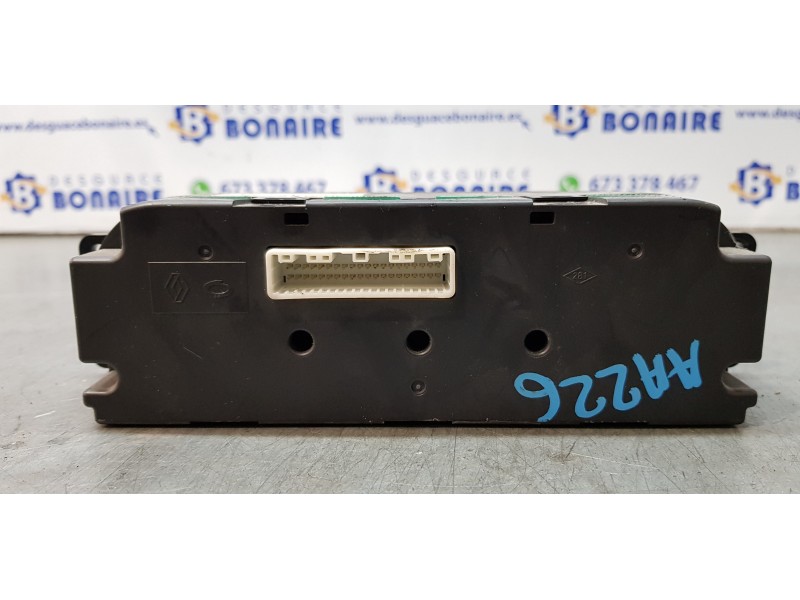 Recambio de mando climatizador para renault koleos expression referencia OEM IAM 27500JY76C  