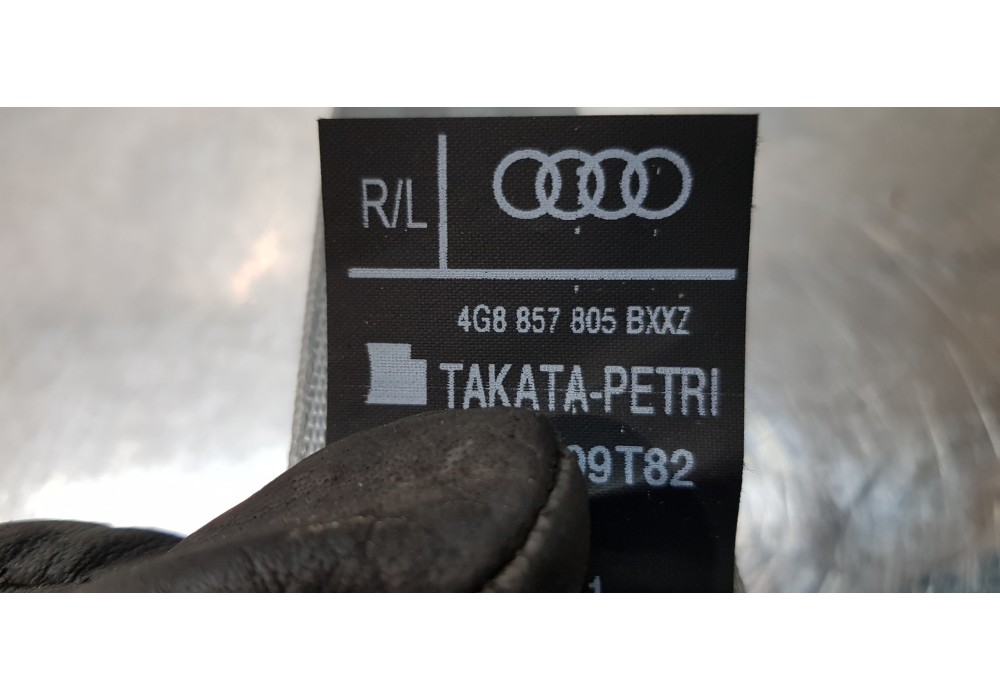 Recambio de cinturon seguridad trasero izquierdo para audi a6 lim. (4g2) 3.0 tdi quattro referencia OEM IAM 4G8857805B  