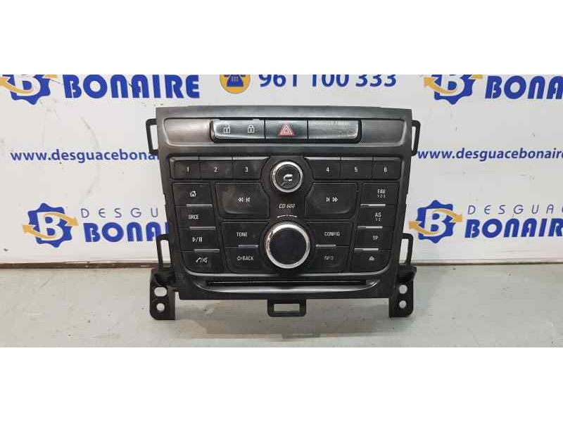 Recambio de sistema audio / radio cd para opel zafira tourer selective referencia OEM IAM 13406667  
