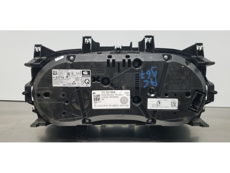 Recambio de cuadro instrumentos para volkswagen crafter kasten (sy) furgón 35 bl ta fwd referencia OEM IAM 7C0920741C  