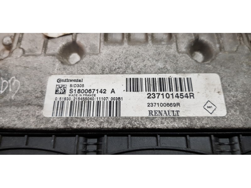 Recambio de centralita motor uce para renault scenic iii authentique referencia OEM IAM 237101454R  