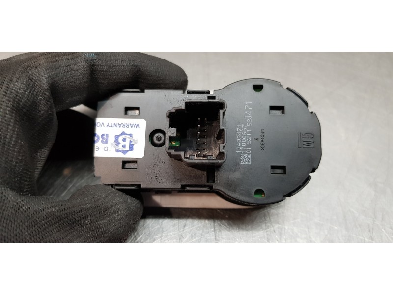 Recambio de mando luces para renault espace v icon referencia OEM IAM 13493471  